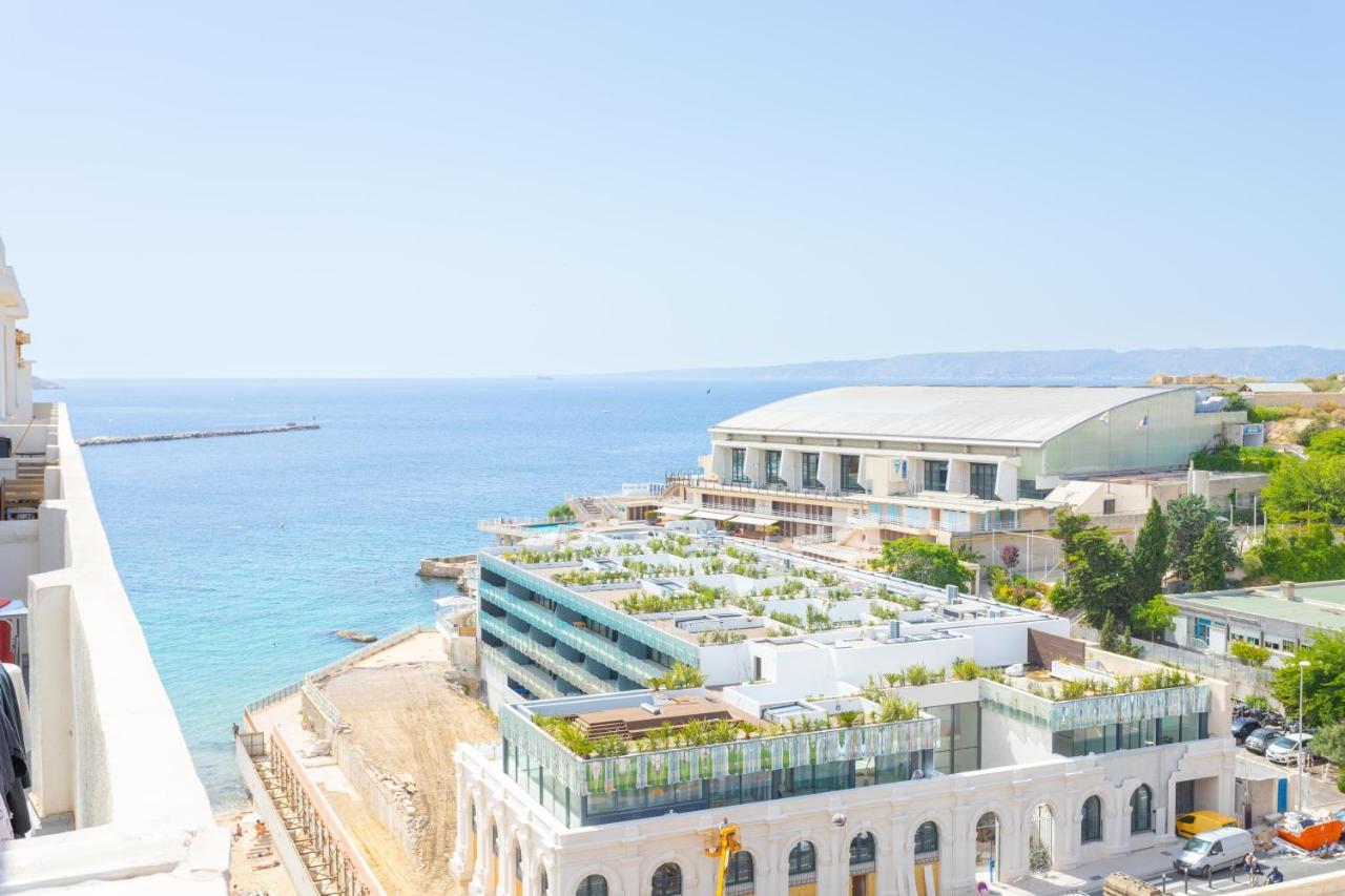 Maisonmars - Catalans Sur Mer - Appartement 1 Chambre - 4 Pers - Terrasse Vue Mer Clim มาร์กเซย ภายนอก รูปภาพ